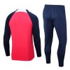 Atlético Madrid Quarter Zip Trenings Collegegenser Set 2023-24 Rød